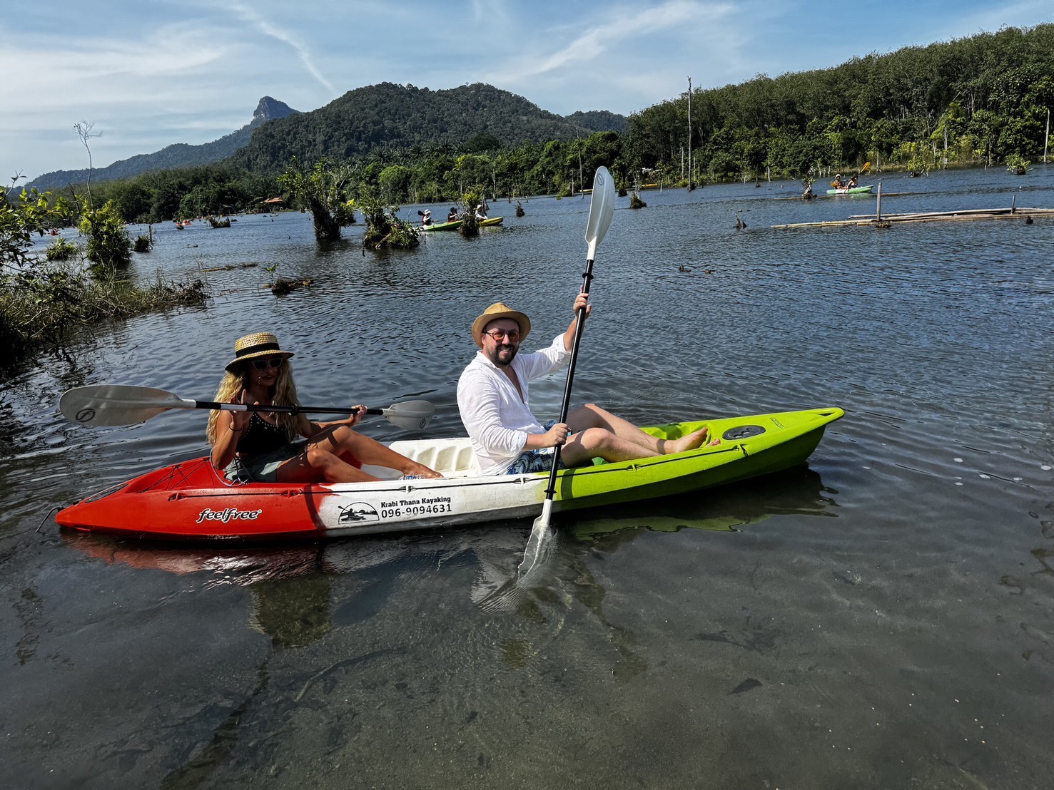 TEST Package E : EXTREME Kayak Krabi ATV Riding Adventure & Crystal Lagoon
