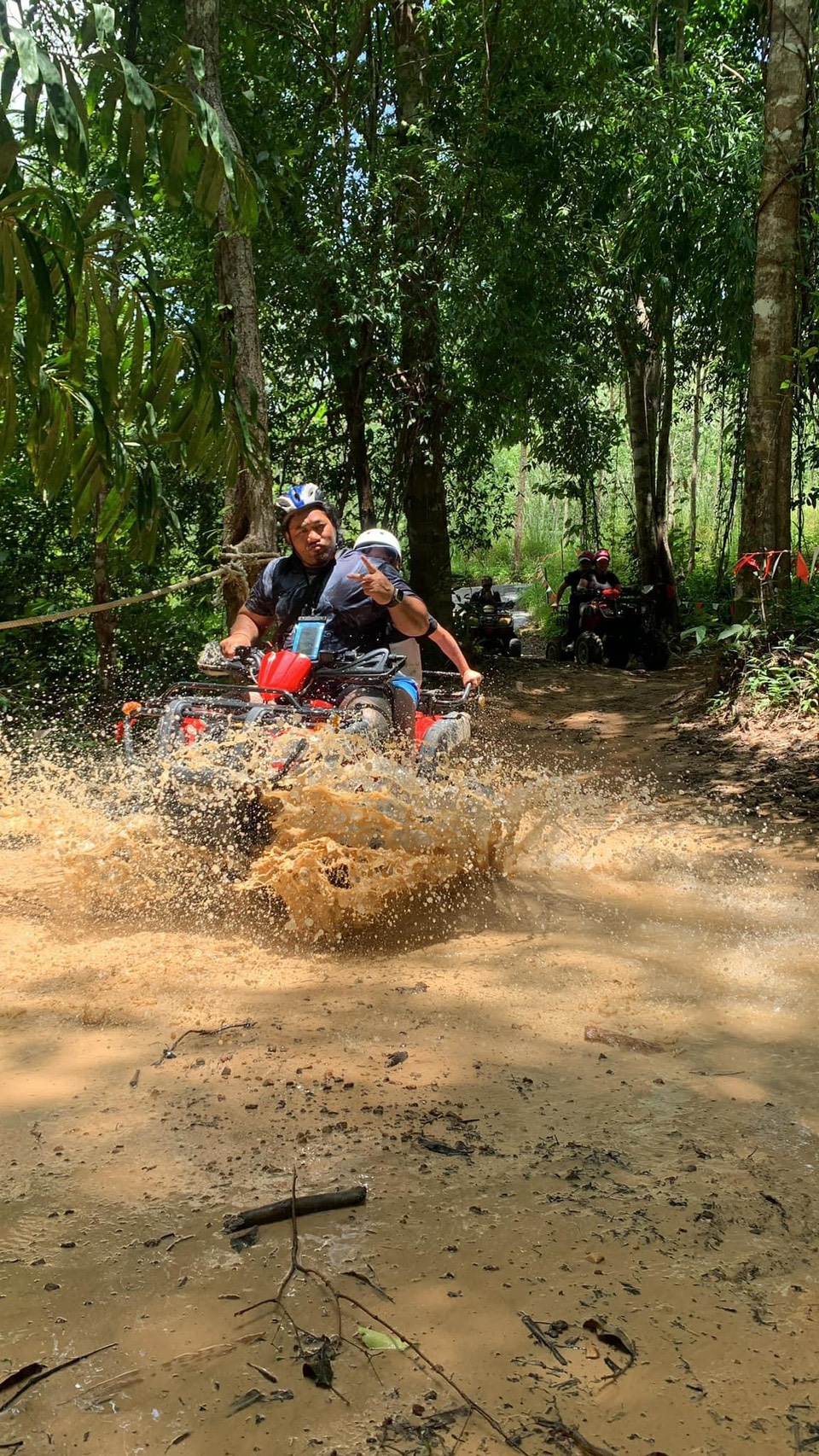 TEST Package E : EXTREME Kayak Krabi ATV Riding Adventure & Crystal Lagoon